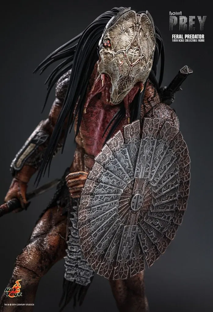 купить Фигурка Хищник Добыча — Hot Toys TMS114 Prey Feral Predator 1:6 12.jpeg
