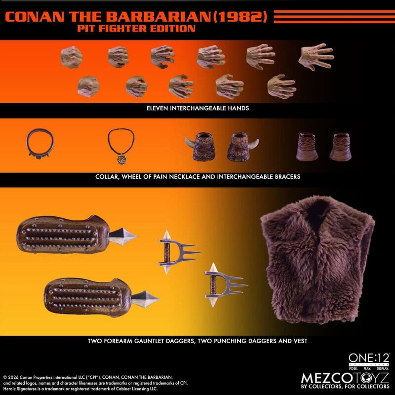 купить Mezco Toyz One:12 Collective Conan The Barbarian (1982): Pit Fighter Edition 2.jpg