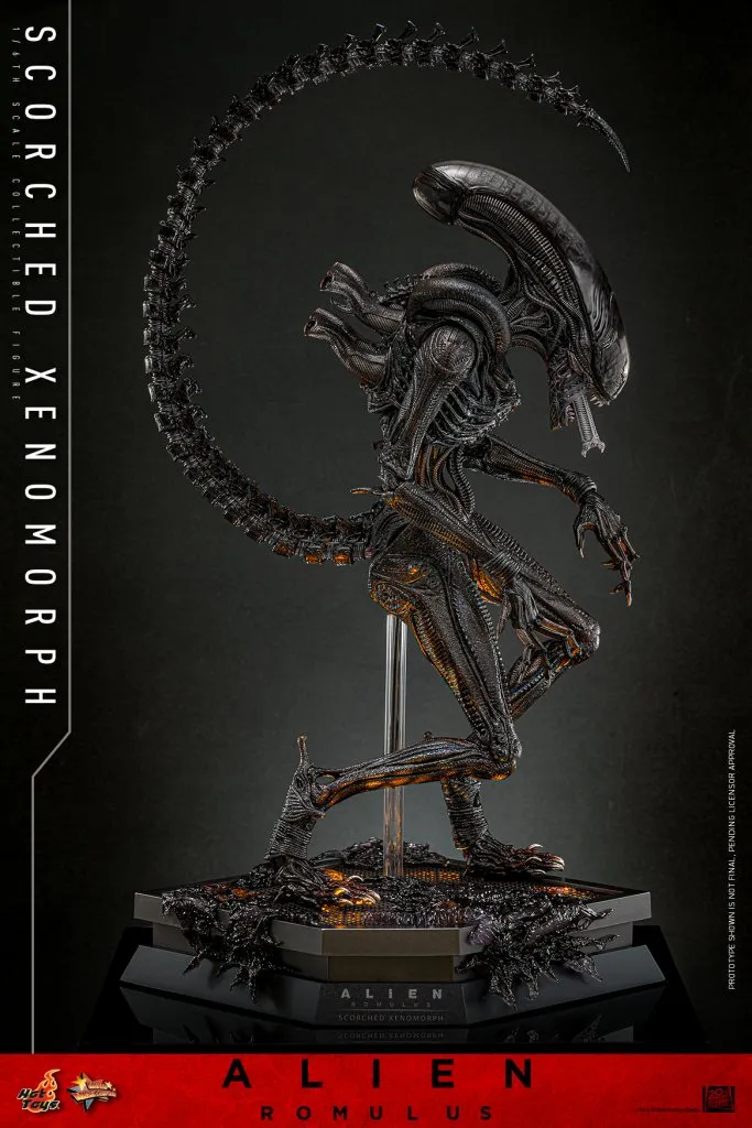 купить Фигурка Scorched Xenomorph — Hot Toys Alien Romulus 1:6 5.jpg