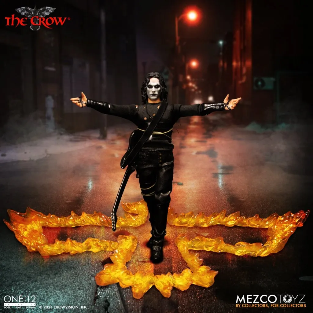 Фигурка Ворон — Mezco The Crow One 12 Collective 16.jpeg