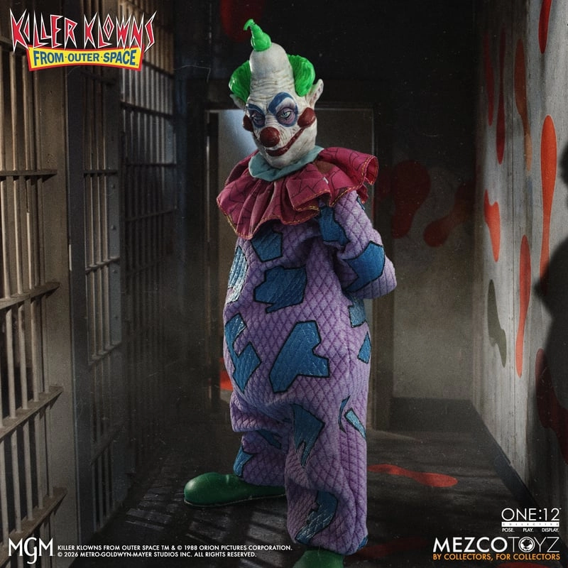 купить Фигурка Killer Klowns from Outer Space Jumbo — Mezco One 12 Collective 5.jpg