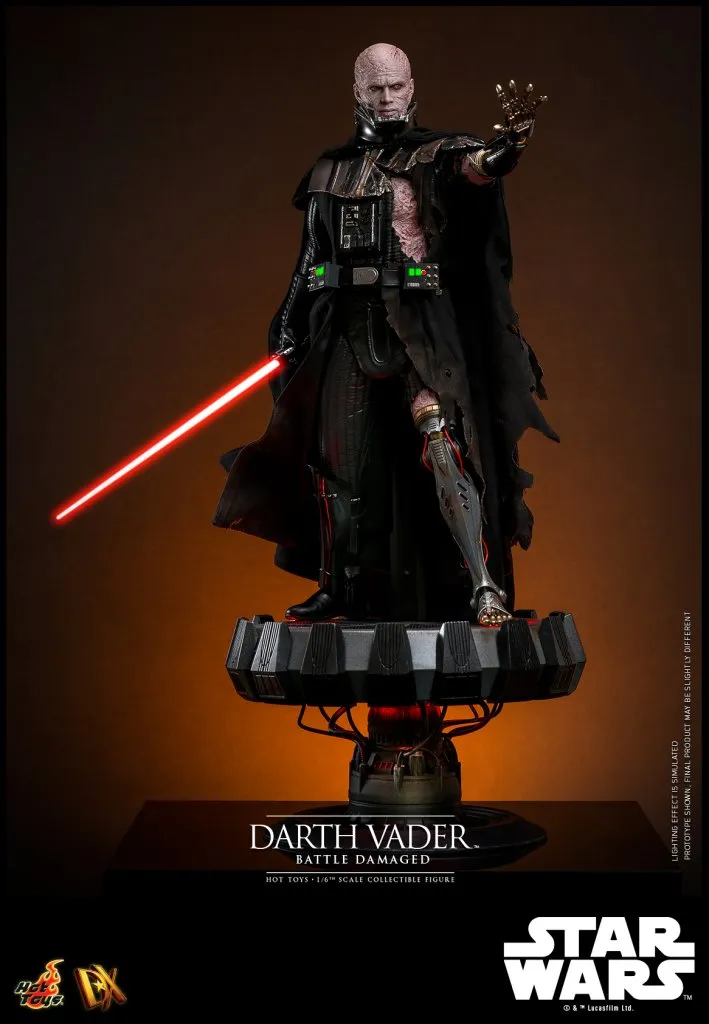 купить Купить фигурку Hot Toys Star Wars 1:6 scale Darth Vader (Battle Damaged) Collectible Figure Deluxe Version 3.jpg