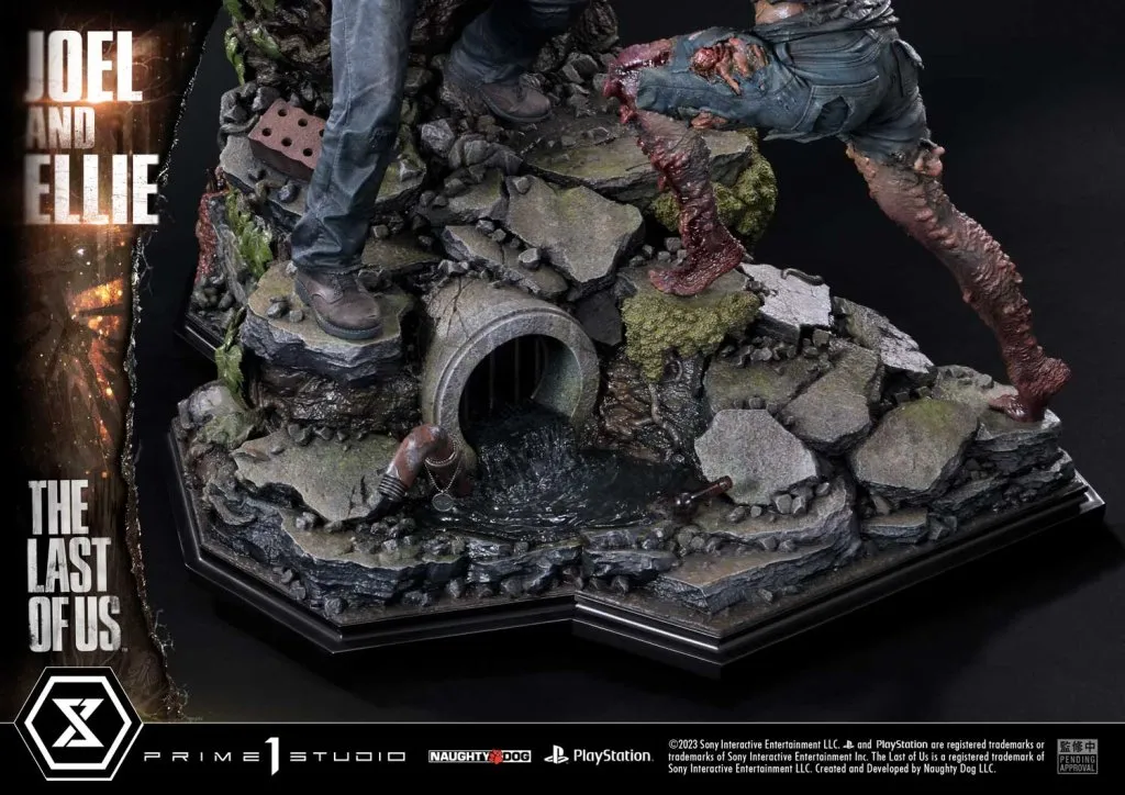 купить Фигурка Prime 1 Studio UPMTLOU-03DXS The Last of Us Part I Joel & Ellie DX 1:4 Statue 27.jpeg
