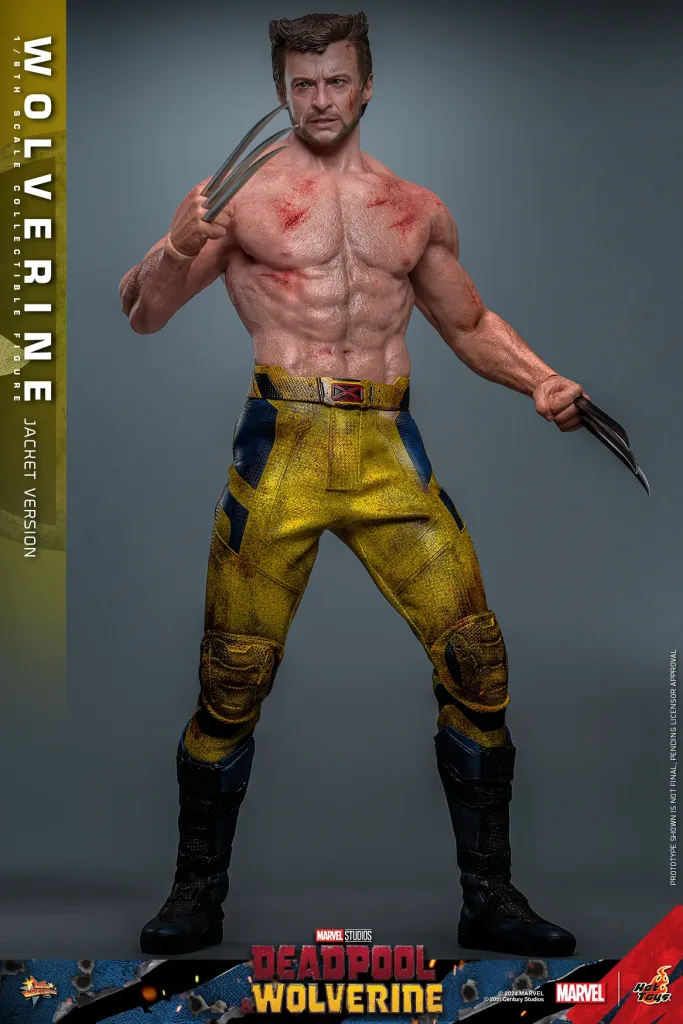 купить Фигурка Hot Toys Deadpool & Wolverine 1:6 Wolverine (Jacket Version) Figure 4.jpg