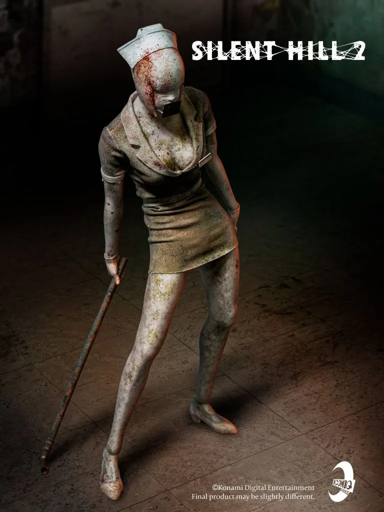купить Iconq Studios Silent Hill 2 Red Pyramid Thing 1:6 Scale Figure и Bubble Head Nurse 1:6 Scale Figure 3.jpeg