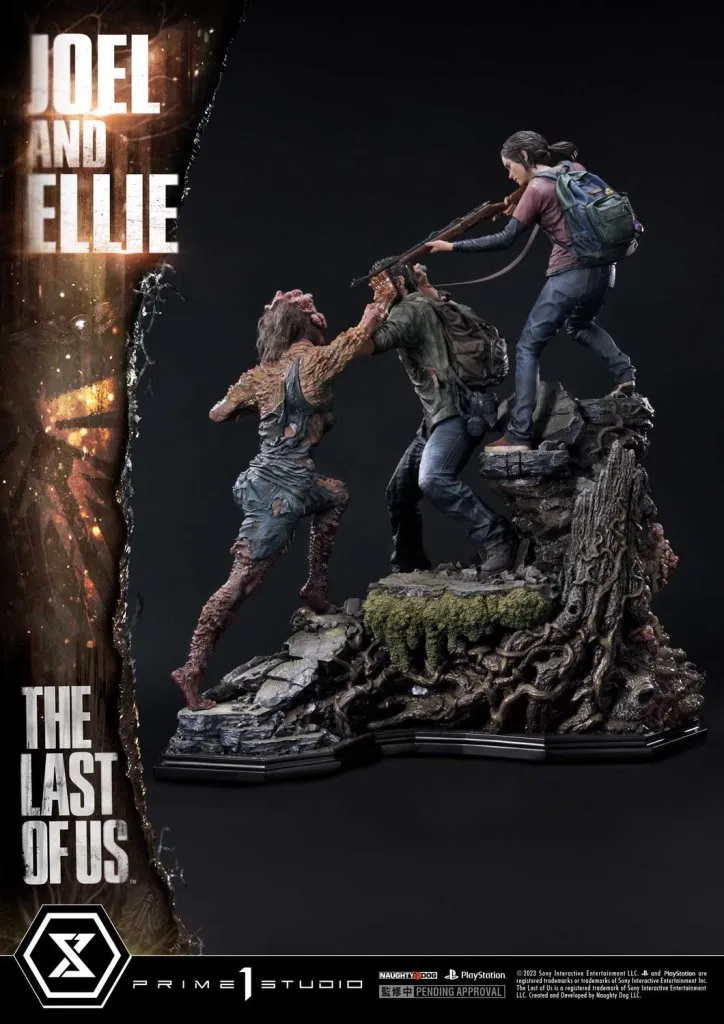 купить Фигурка Prime 1 Studio UPMTLOU-03DXS The Last of Us Part I Joel & Ellie DX 1:4 Statue 18.jpeg