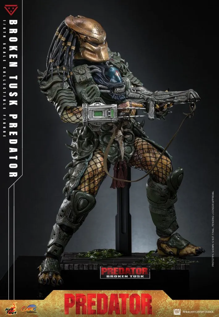 купить Фигурка Hot Toys CMS029 Predator 1:6th Scale Broken Tusk Predator Collectible Figure 8.jpg