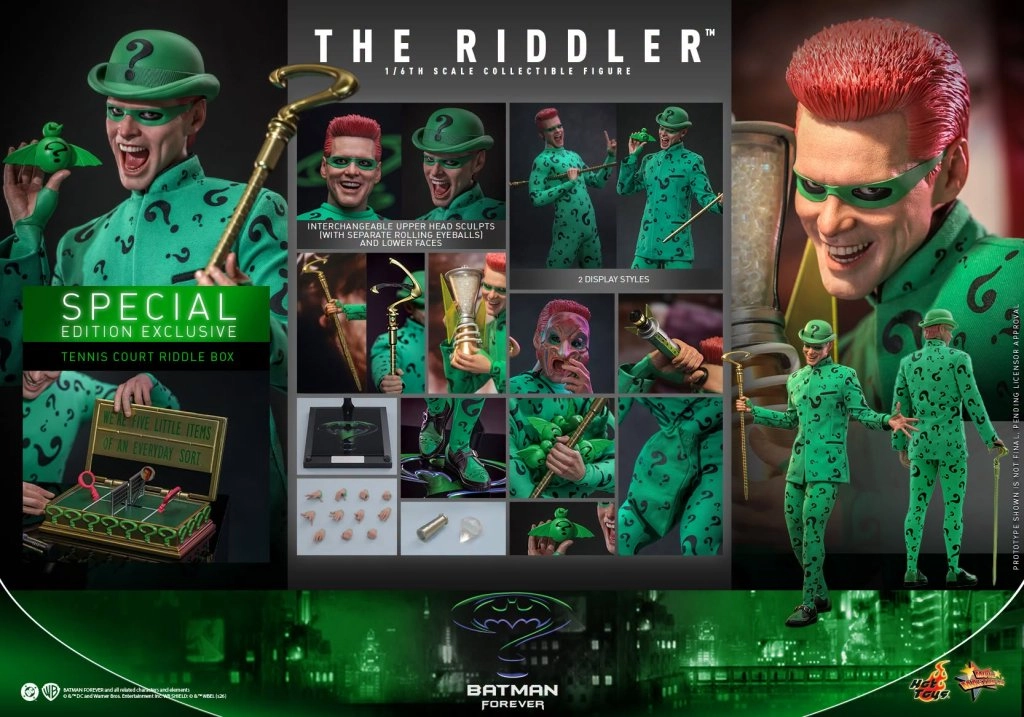 купить Фигурка Hot Toys Batman Forever – The Riddler 1:6 Scale Figure 19.jpg