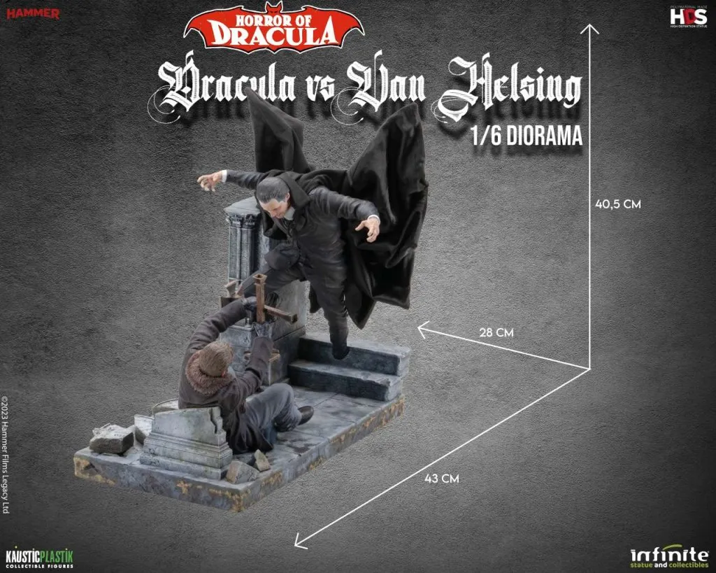 купить Фигурка Dracula Vs Van Helsing — Infinite Horror Of Dracula 1:6Diorama 10.jpeg