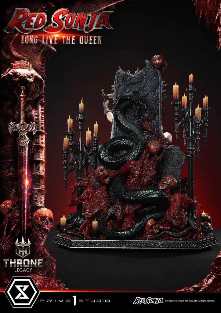 купить Prime 1 Studios Throne Legacy Red Sonja Long Live the Queen 1:3 Statue 7.jpg