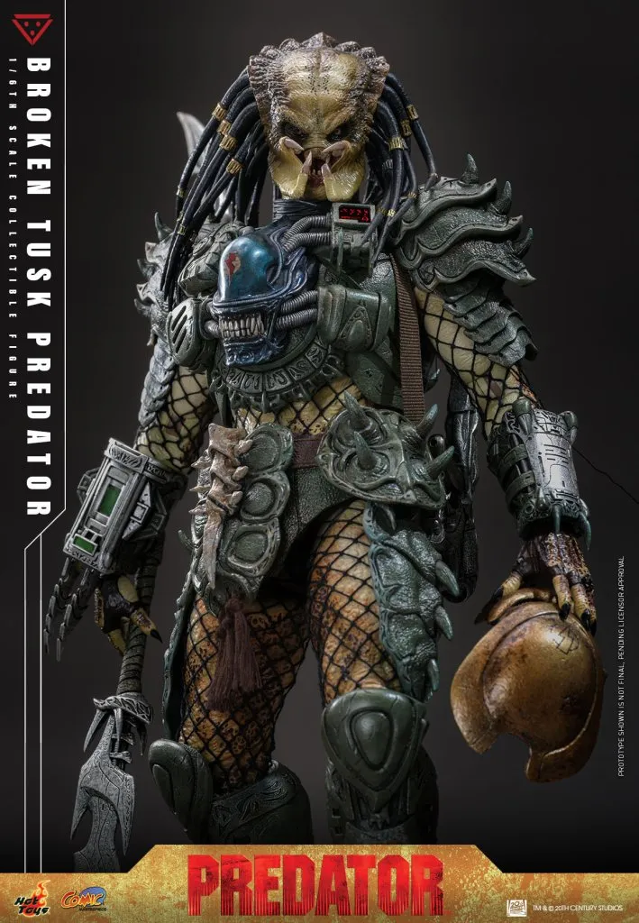 купить Фигурка Hot Toys CMS029 Predator 1:6th Scale Broken Tusk Predator Collectible Figure 11.jpg