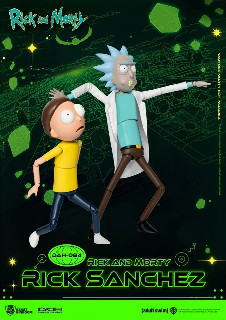 купить Beast Kingdom Rick and Morty DAH-084 & DAH-085 Figures 15.jpg