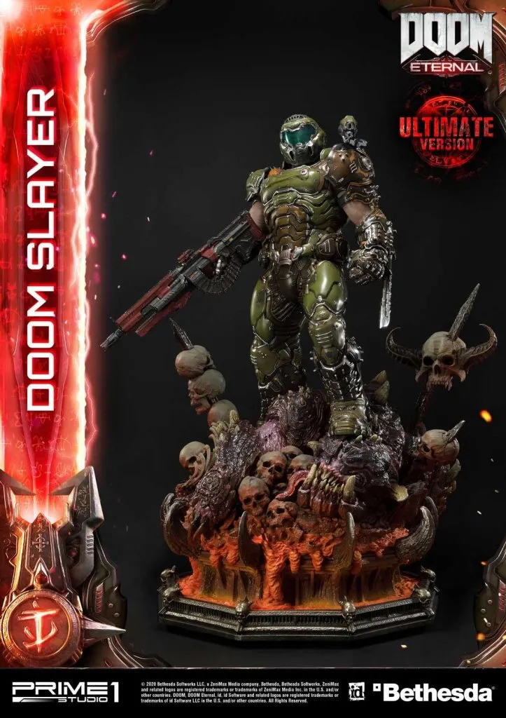 Prime 1 Studio Ultimate Museum Masterline Doom Eternal Doom Slayer Statue (10).jpg Prime 1 Studio Ultimate Museum Masterline Doom Eternal Doom Slayer Statue (10).jpg