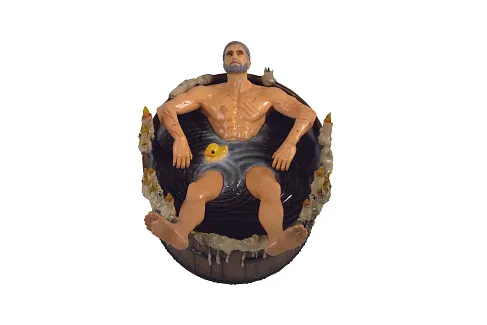 Фигурка Геральта — Dark Horse The Witcher 3 Wild Hunt Statue Geralt in the Bath