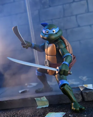 Фигурка Leonardo VHS — Neca Teenage Mutant Ninja Turtles Cartoon Ultimate