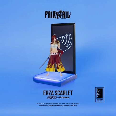 Фигурка Fairy Tail Erza Scarlet Neon — Tsume 1/9 Scale PVC Figure
