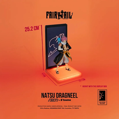 Фигурка Fairy Tail Natsu Dragneel Neon — Tsume 1/9 Scale PVC Figure
