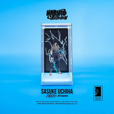 Фигурка Naruto Sasuke Uchiha Neon — Tsume 1/9 Scale PVC Figure