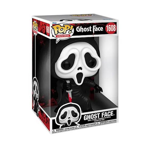 Фигурка Ghost Face with Knife Jumbo — Funko Pop! Vinyl Figure 1608