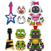 Фигурка Security Breach Montgomery Gator Glamrock Chica Snap Mini-Figure —Funko Five Nights at Freddys