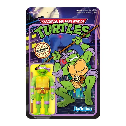 Фигурка Donatello — Super7 TMNT Reaction Figure W7