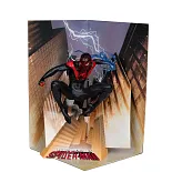 Фигурка Miles Morales Spider-Man №1 — McFarlane Toys 1/10 Posed Figure w Scene