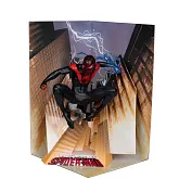 Фигурка Miles Morales Spider-Man №1 — McFarlane Toys 1/10 Posed Figure w Scene