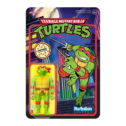 Фигурка Raphael — Super7 TMNT Reaction Figure W7