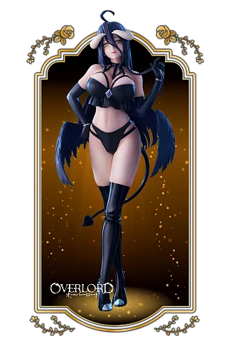 Фигурка Overlord Albedo Bicute Dark — FuRyu Figure