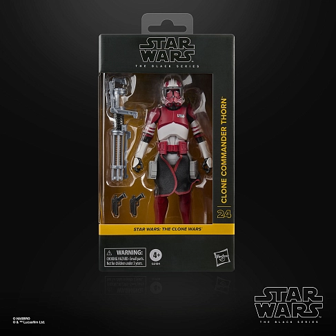 Фигурка Clone Wars Clone Commander Thorn — Hasbro Star Wars Black Series Figure