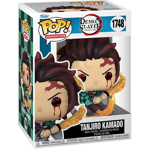 Фигурка Demon Slayer Tanjiro Kamado Sun Breathing — Funko Pop Vinyl 1748