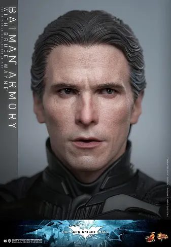 Фигурка Hot Toys MMS702 Dark Knight Rises - Batman Armory w Bruce Wayne Set 1/6