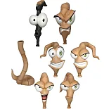 Фигурка Червяк Джим — Earthworm Jim Body and Head Parts Set Figure