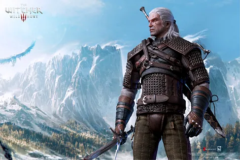 Фигурка Geralt of Rivia 1/6 — PureArts PA010TW Witcher 3 Wild Hunt