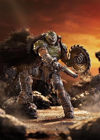 Фигурка Палача Рока из DOOM The Dark Ages рулит и педалит!