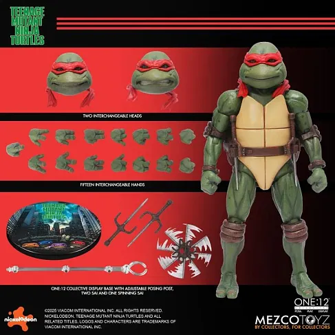 Фигурка Teenage Mutant Ninja Turtles from the 1990 — Mezco One 12 Collective