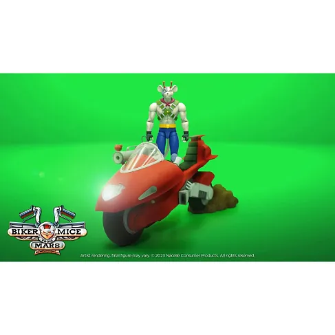 Фигурка Мыши-рокеры с Марса — Nacelle Biker Mice from Mars Vinnie Radical Rocket Sled Vehicle
