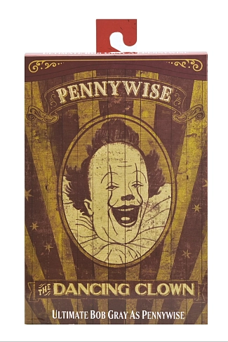 Фигурка Пеннивайз — Neca IT Welcome to Derry Ultimate Bob Gray as Pennywise Figure