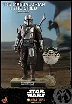 Фигурка Мандалорец — Hot Toys TMS015 The Mandalorian The Child Collectible Set Deluxe