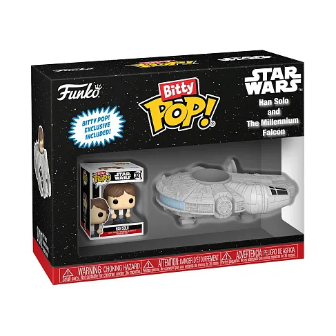 Фигурка Han Solo and Millennium Falcon — Star Wars Funko Bitty Pop! Ride