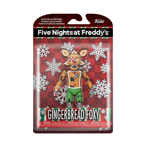 Фигурка Five Nights at Freddys Holiday Gingerbread Foxy — Funko Action Figure