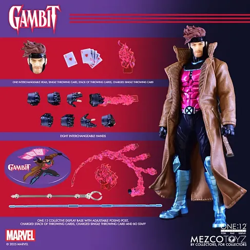Фигурка X-Men Gambit — Mezco One 12 Collective