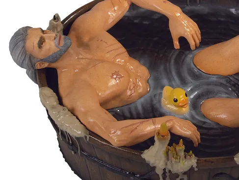 Фигурка Геральта — Dark Horse The Witcher 3 Wild Hunt Statue Geralt in the Bath