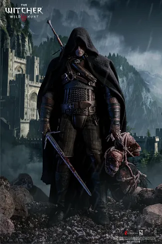 Фигурка Geralt of Rivia 1/6 — PureArts PA010TW Witcher 3 Wild Hunt