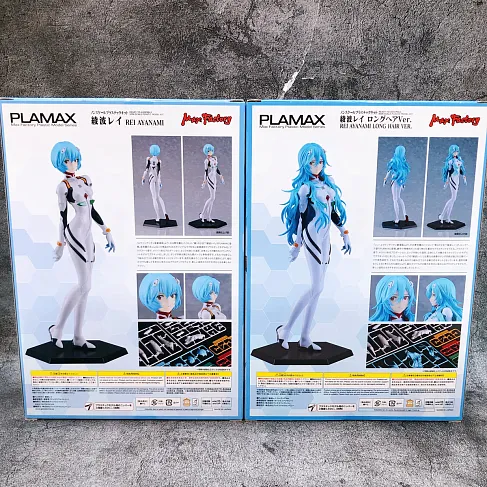 Фигурка Rebuild Of Evangelion Rei Ayanami — Plamax Model Kit Figure