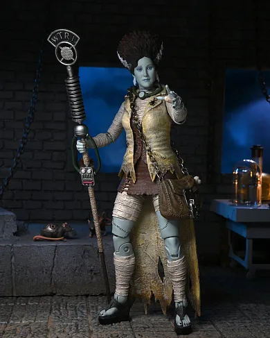 Фигурка Ultimate April as Bride of Frankenstein — Neca Universal Monsters x Teenage Mutant Ninja Turtles