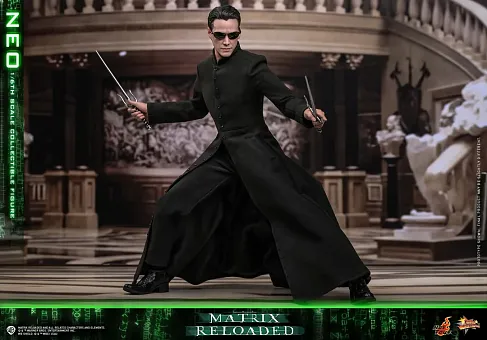 Фигурка Нео Матрица — Hot Toys MMS The Matrix Reloaded 1/6Neo