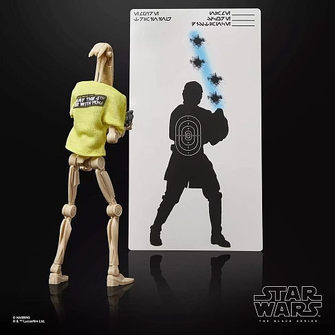Фигурка May The 4th Battle Droid — Hasbro Star Wars Black Series Figure