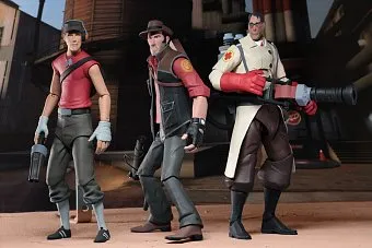 Финальная серия фигурок Team Fortress от Neca