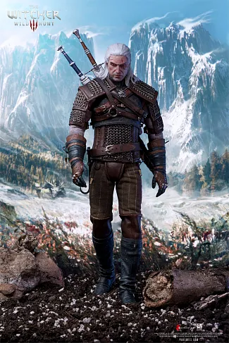 Фигурка Geralt of Rivia 1/6 — PureArts PA010TW Witcher 3 Wild Hunt